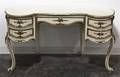 A Louis XV Style Painted Reniform Writing Desk