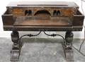 A Baroque Style Walnut Writing Desk