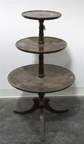 A Regency Style ThreeTier Table