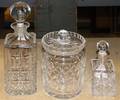 Three Cut Glass Articles