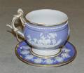 An English Porcelain Cup and Saucer Set