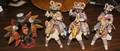 A Collection of Mexican Ceramic Figures