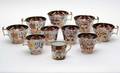 336 10 Assorted Spode Cups