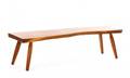 Manner of Nakashima Slab Form Bench or Table