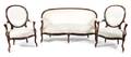 A Louis XVI Style Parlor Suite