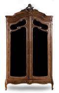 A Louis XV Style Cherry Armoire