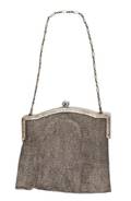 A German Silver Ladies Mesh Purse