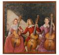 James Yarbrough Three Cello Players Signed