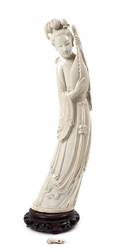 A Chinese Carved Ivory Figure