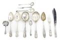 A Collection of American Sterling Silver Flatware Articles