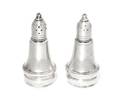 A Pair of American Weighted Sterling Salt and Pepper Shakers Duchin Creation