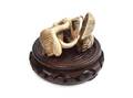 A Japanese Carved Ivory Okimono
