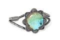 A Navajo Sterling Silver and Turquoise Bracelet