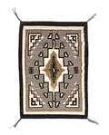 A Navajo Weaving Two Grey Hills