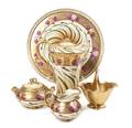 An Assembled French Porcelain Chocolate Service
