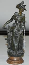 A Continental Cast Metal Figure