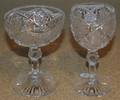 A Set of Cut Glass Stemware