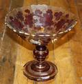A Victorian Glass Compote