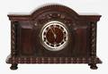 358 Victorian Style Mahogany Mantel Clock