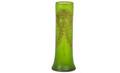 336 Green Glass Tall Vase