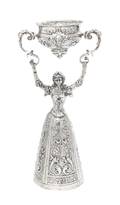 A German Silver Figural Wager Cup B Neresheimer and Sohne