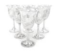 A Set of Twelve Chinese Silver Goblets