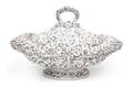 An American Sterling Silver Covered Bowl Dominick  Haff