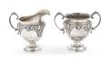 An American Sterling Silver Creamer and Sugar Wallace