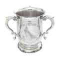 An American Sterling Silver Yachting Trophy Dominick  Haff