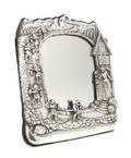 A Continental Silver Repousse Frame