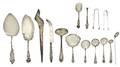 A Collection of American Sterling Silver Flatware Articles