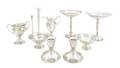 A Collection of Ten American Sterling Silver Table Articles