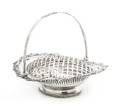 A George III Silver Handled Basket
