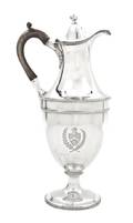 A George III Silver Wine Ewer Hester Bateman