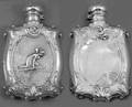 432 Kerr Art Nouveau Sterling Ladies Flask