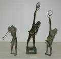 Three American Bronze Sculptures Mario Spampinato ItalianAmerican 19122000