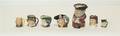 A Collection of Seven Toby Mugs