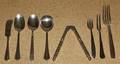 An American Silverplate Assembled Hotel Flatware Service