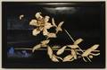 A Bone Inset Lacquered Panel