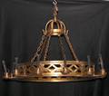 390 Bronze Twelve 12 Light Chandelier