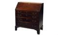 316 English 19th Century Mahogany SlantFront Desk