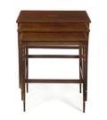 A Set of Three Nesting Tables Irwin