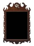 A Carved Wood Mirror