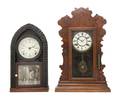 Two American Victorian Mantel Clocks