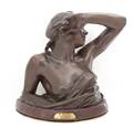 A Bronze Bust of a Female Georges Ernest Saulo