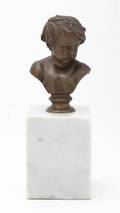A French Patinated Bronze Bust