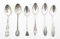 Five American Sterling Silver Wisconsin Souvenir Spoons