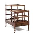An English Mahogany Etagere