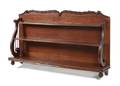 A Mahogany Three Tiered Shelf
