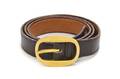 An Hermes Brown Leather Belt